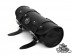 Skull & Maltese Cross Black Leather Pouch Tool Roll Harley-Davidson Yamaha Kawasaki Honda Suzuki Triumph